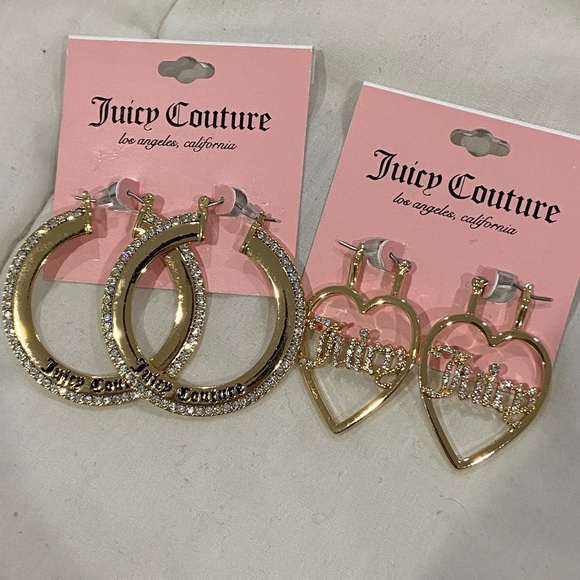 JUICY COUTURE EARRINGS - Picture 1 of 3